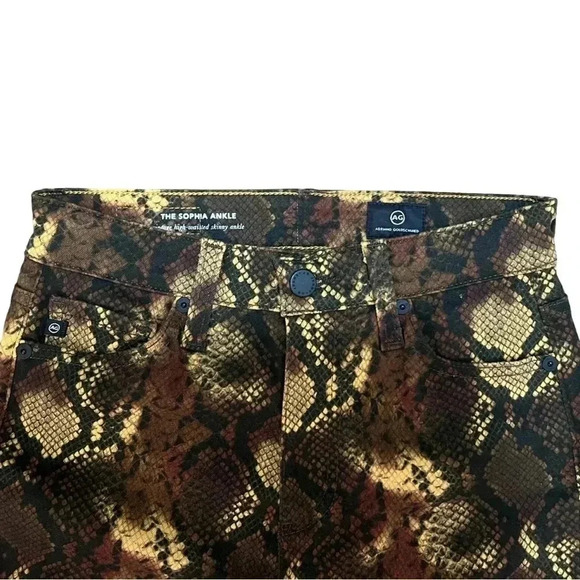 Adriano Goldschmied 25” The Sophia High-Waisted Skinny Ankle Jeans - Picture 3 of 4